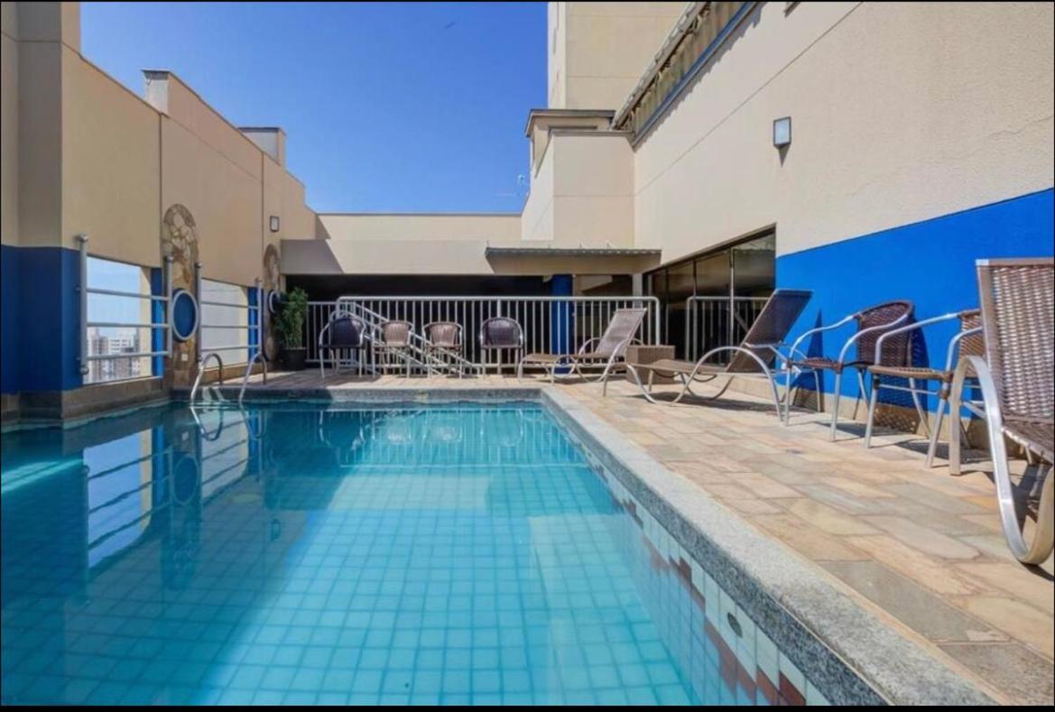 Flat Luix Londrina 43M2 C Jacuzzi Exterior foto